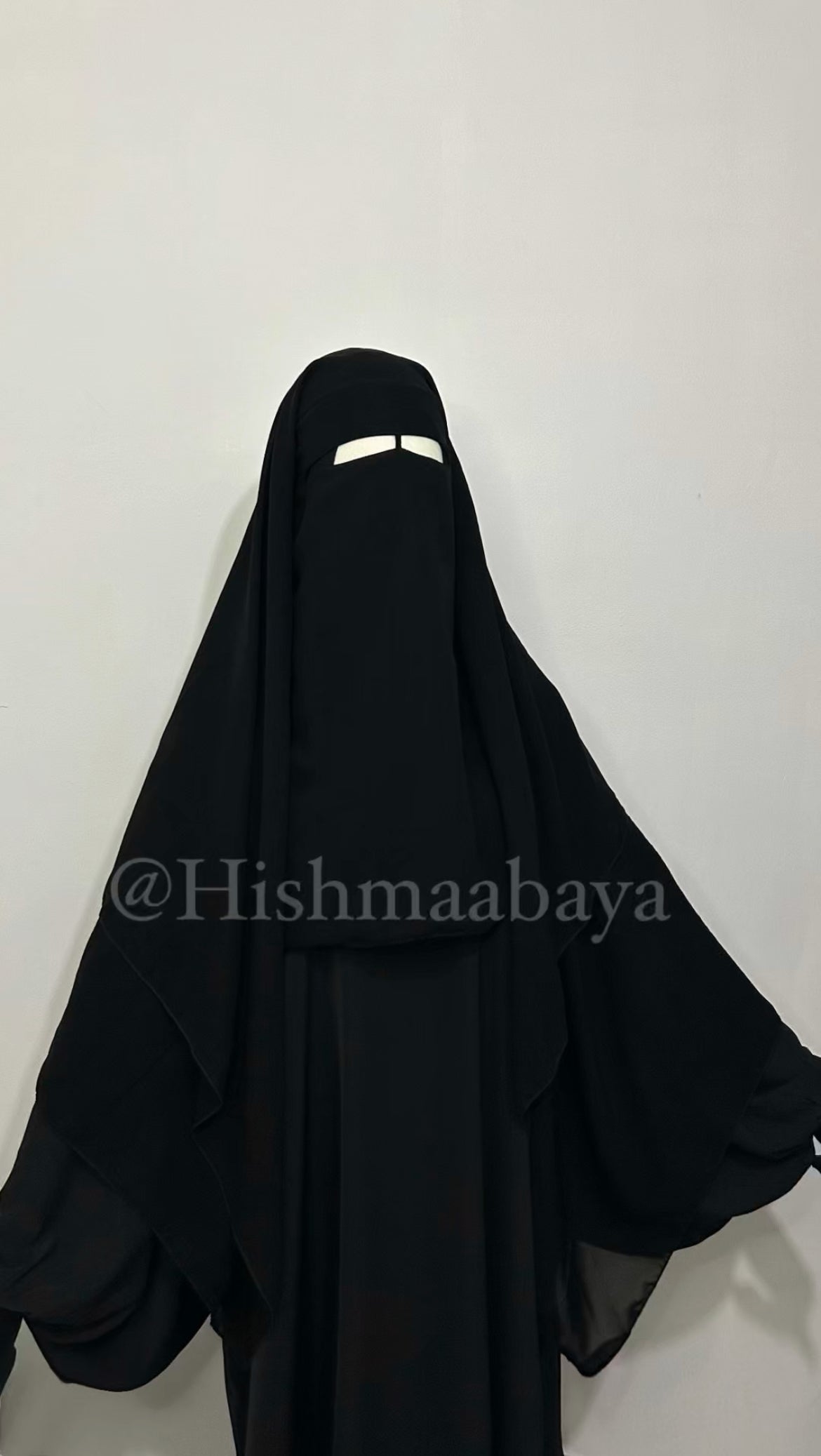 3 Layer Diamond Niqabs - Long