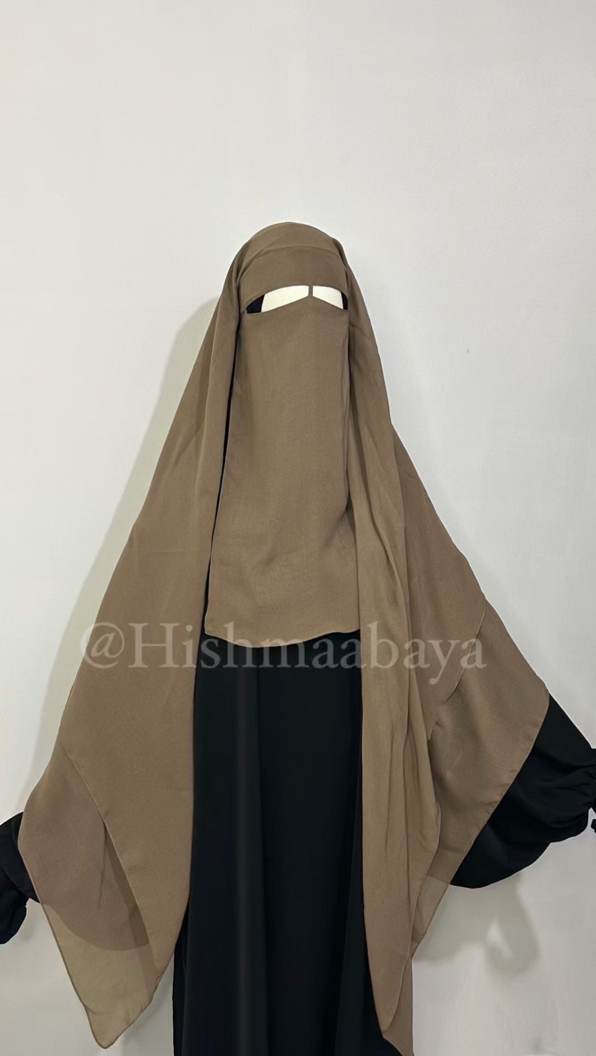3 Layer Diamond Niqabs - Long