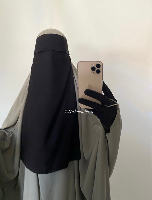 1 Layer Flap Niqab