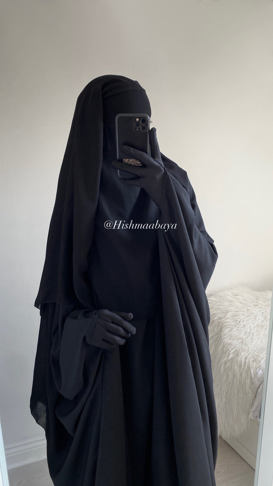 3 layer Flap Niqab (150cm)